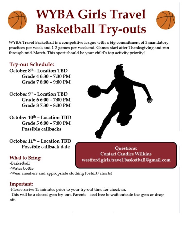 24-25 girls Tryout flyer